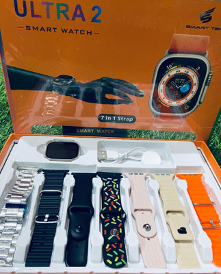 TAXTURE New 7 in 1 ULTRA 4G Smart Watch Wifi GPS 4G Network T800 Smartwatch(Multicolor Strap, Free Size)
