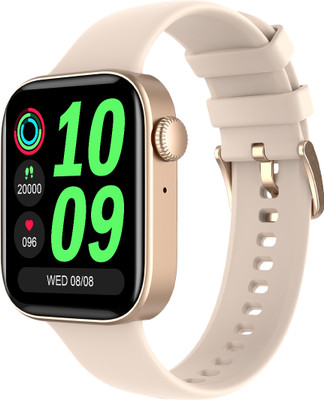 Fire-Boltt Ring 2 Smartwatch(Rose Gold Strap, Free Size)