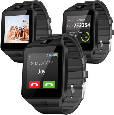 HLSTRIKES DZ09 Ultra Honeycomp Edition smart watch with WiFi GPS SIM card 4G S8 Smartwatch(Black Strap, Free Size)