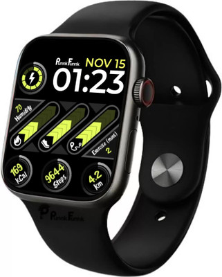 Wrixty T500 Pro Model BT Calling Watch with Many Features Music Camera Health Sport Smartwatch(Black Strap, 1.77 Inch Big Display)