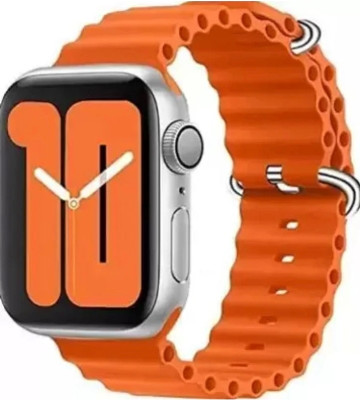 Pushkar Traders T800 Ultra Smartwatch Pro – Bluetooth Call, AMOLEd, Series 9 2025 Edition Smartwatch(ORANGE Strap, FREE SIZE)