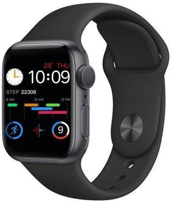 PS COLLECTION T55 sers 7 smart watch for men Bluetooth Calling Fitness tracker .. Smartwatch(Black Strap, Free Size)