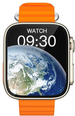 Suder T800 Ultra Smart Watch Series 8 ORANGE Smartwatch(ORANGE Strap, FREESIZE)