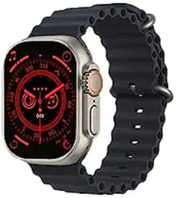 GLowcent T800 ultra BT calling smartwatch compatiable with all Smart phones G352 Smartwatch(Black Strap, Free Size)