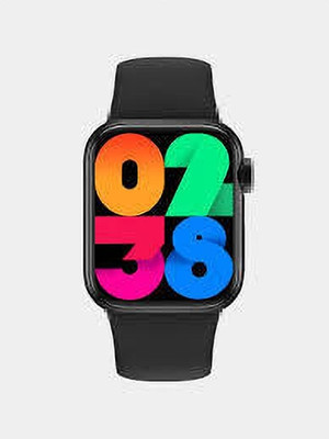 Foxne Point Smartwatch Watch BT Phone Call and Answer Full Touch Fitness Smartwatch(Black Strap, Free)
