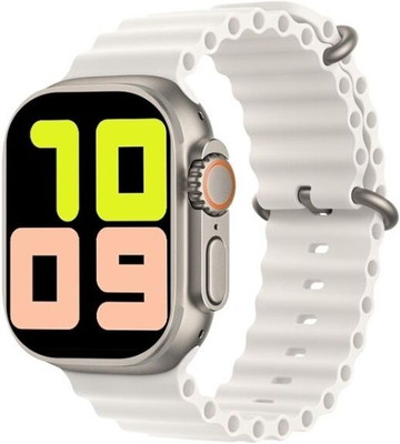 TechElectro T800 Ultra Smart Watch 1.9” (48 mm) Display Bluetooth Calling HD Smart Watch Smartwatch(White Strap, Free Size)