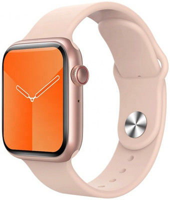 wear me Watch BT Phone Call and Answer 1.75 INCH Full Touch Fitness I Smartwatch(Misty Rose Strap, Free)