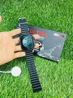 Mynz T10 Ultra Honeycomp Edition smart watch with WiFi GPS T800 4G T10 Smartwatch(Black Strap, Free Size)