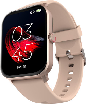 beatXP Marv Neo 1.85'' HD Display Bluetooth Calling, Health Tracking & IP68 Smartwatch(Rose Gold Strap, Free Size)