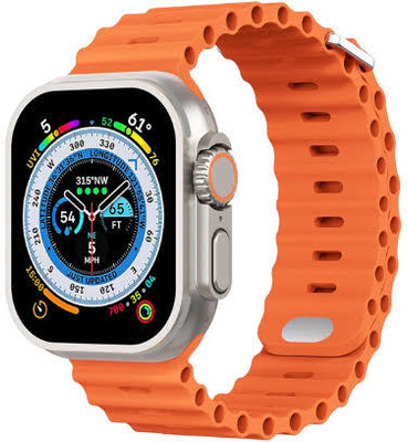 fronz T800 ULTRA Smartwatch(ORANGE Strap, NA)
