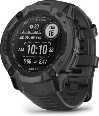 GARMIN Instinct 2X Solar Smartwatch(Black Strap, XL)