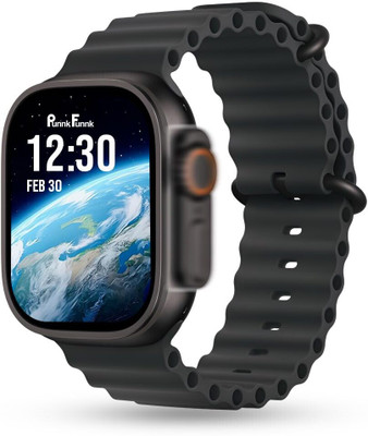 youth gallery T800 2.0 Ultra Smart Watch Bluetooth Calling with Magnetic Charger Ab53 (Black) Smartwatch(Black Strap, 1.78 inch)