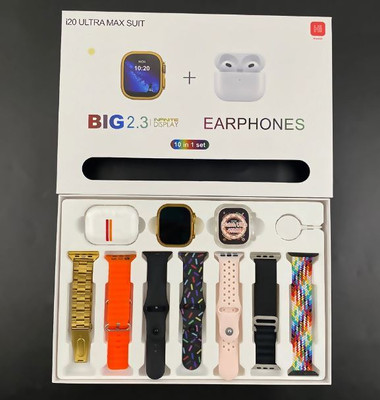 Arceus i20 Ultra Gold Edition With Sports Mode Golden SmartWatch for Businessman T25 Smartwatch(Black Strap, Free Size)