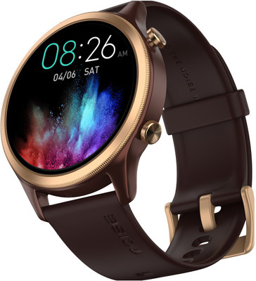 Noise Evolve 3 1.43″ AMOLED Always-On Display With Bluetooth Calling, Metallic Design Smartwatch  (Vintage Brown Strap, Regular) For Rs. 1999 @ 71 %