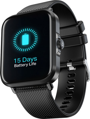 boAt Storm Infinity, 15 Days Huge Battery(550 mAh), Fast Charge,1.83'(4.64cm) Display Smartwatch(Active Black Strap, Free Size)