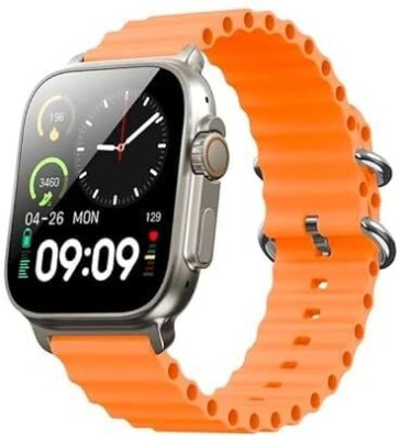 UPOZA New S8 ULTRA 4G Smart Watch Wifi GPS 4G Network Smartwatch(Orange Strap, Free)
