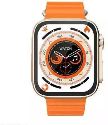COREGENIX W9 ultra 2 Ultra 8 Smartwatch With Bt Calling Technology Smart Band Smartwatch(Orange Strap, Free Size)