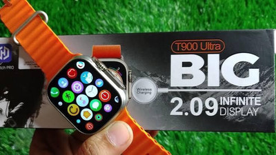 Affanees T900 Ultra Smartwatch ORANGE Smartwatch(ORANGE Strap, Free Size)