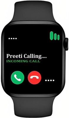 Wrixty T500 Bluetooth Calling Touch Watch, HD Display, 20+ Watch Faces Sports Smartwatch(Black Strap, 1.5 Inch Sunlight proof Display)