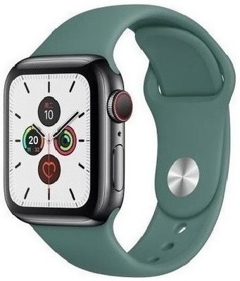 SuviTime W26 Connect with Bluetooth calling HD Display Smartwatch(Sea Green Strap, Free Size)