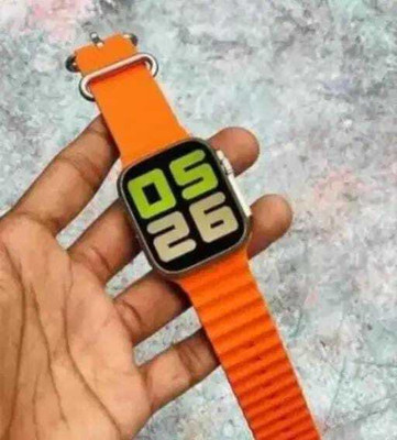 TechElectro T800 Ultra Smart Watch Series 8 ORANGE Smartwatch(ORANGE Strap, FREESIZE)