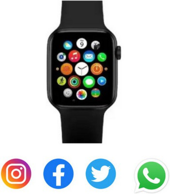 Plus Fitpro T500 Android & IOS WITH Bluetooth Features Smartwatch(Black Strap, Free)