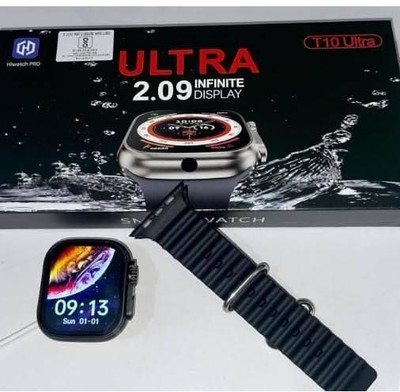 Onikuma T800 Ultra Smart Watch Series 8 BLACK:-MAX.01 Smartwatch(BLACK Strap, FREESIZE)