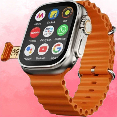 Vinayak T800 ultra smart watch with wireless charging MAX =10 Smartwatch(Black Strap, Free Size)