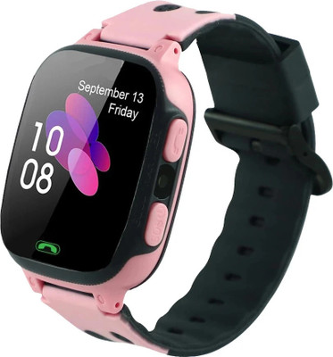 Sekyo S1 Kids Calling SmartWatch with Live Location, Class Mode, Safe Zone Smartwatch(Pink Strap, Touch, parent Control| Safety Smartwatch For Kids| Family Alert Smartwatch)
