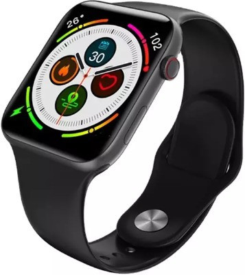 DLiDR Wave Big HD Display Calling Function Touch Screen , Waterproof for Boys & Girls Smartwatch(Black Strap, FREE SIZE)