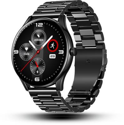 Pebble Cosmos Bold Pro 1.39� Luxury Metal Smartwatch with HD Display, Bluetooth Calling Smartwatch