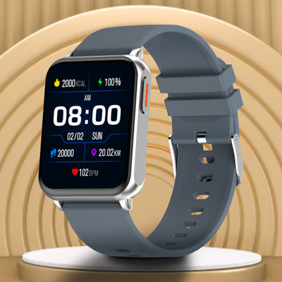 Fire-Boltt Hulk 1.78 Inch Amoled Bluetooth Calling With 120 Sports Modes Smartwatch  (Grey Strap, 1.78) For Rs. 1599 @ 73 %