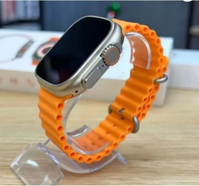 Yash Enterprises T800 Ultra Smart Watch Series 8 For Men & Women Smartwatch(ORANGE Strap, Free Size)