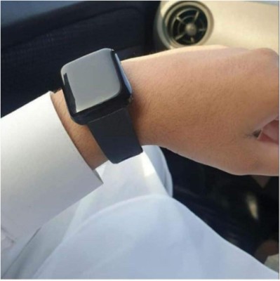GUGGU JKJ31A_Smartwatch D13 Color Screen with Heart Rate BLACK FREE SIZE(Black Strap) Smartwatch(Black Strap, Free)