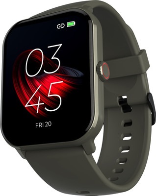 beatXP Neo 1.85'' HD Display Bluetooth Calling Smart Watch, Health Tracking & IP68 Smartwatch(Mint Green Strap, Free Size)