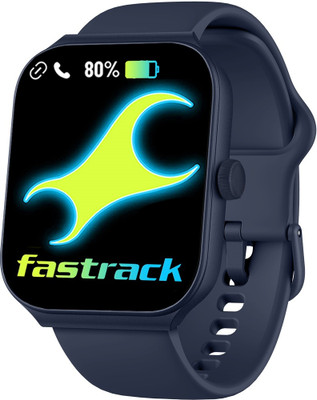 Fastrack FS1 Max|Biggest 1.95'' UltraVU Curve Display|BT Calling|100+ Multisports Smartwatch(Blue Strap, Free Size) Fastrack FS1 Max|Biggest 1.95'' UltraVU Curve Display|BT Calling|100+ Multisports Smartwatch(Blue Strap, Free Size)