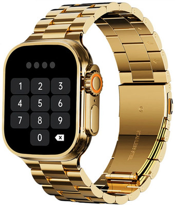 ModishOmbre X10 7in1 Smart Watch Plus Game Bluetooth Call Music Play 7 Strap Wireless Charge Smartwatch(Multicolor Strap, 1.99 Inch Sunlight proof Big Amoled Display)