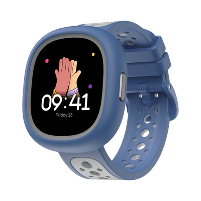 Noise Junior Champ 3 in-Built Learning Hub, Habit Builder, Exam & School Mode, Kids Smartwatch(Arctic Storm Strap, Regular)