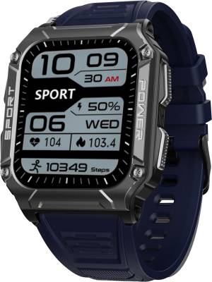 boAt Force 2 with 1.96" HD Display, BT Calling, 100+ Sports Modes Smartwatch