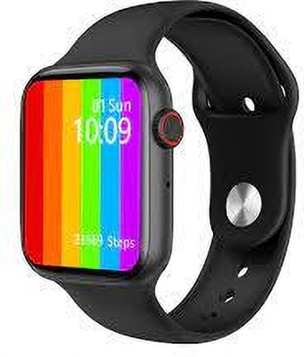 Mynz T900 Pro Max Smart Watch Series 8 For Men & Women (BLACK, Free Size) Smartwatch(Black Strap, Free Size)