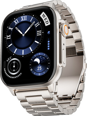 BoAt Wave Vivid With 2.0″ AMOLED Display, Bluetooth Calling & Premium Metal Design Smartwatch  (Silver Strap, Free Size) For Rs. 2999 @ 63 %