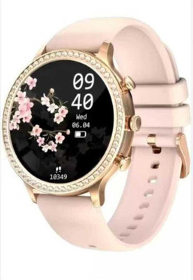 EVAAENTERPRISES evaaenterprisess gen9 SMARTWATCH party wear 14 Smartwatch(gold Strap, 10)