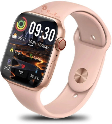 GameSir i8 Pink Bluetooth Calling, Gaming. Camera control, Sport mode, multiple function Smartwatch(Pink Strap, Free Size)