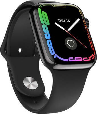 FUK Wave Bluetooth calling touchscreen, Notification For Boys Girls Men Women Smartwatch(Black Strap, FREE SIZE)