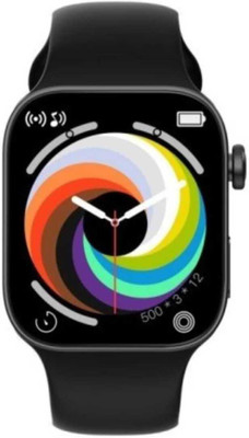 CYXUS I8 Pro Max With Android & IOS Smartwatch(Black Strap, Free)