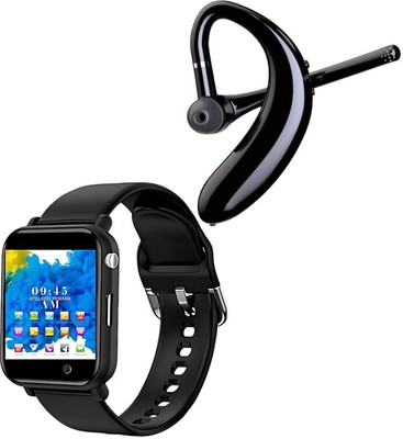 DRUMSTONE C883-A1 Camera Wrist Watch with SIM Support & Bluetooth Earphone Smartwatch(Multicolor Strap, Free size)