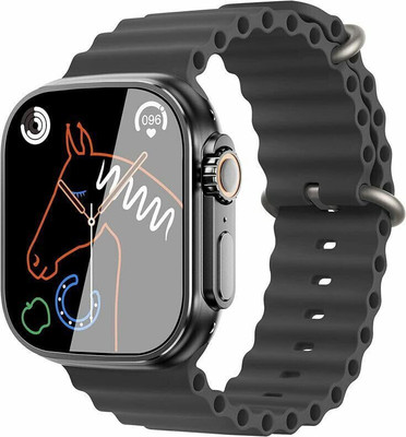 Tech Wear NO RETURN NO REPLACE BATTERY 1 DAY T110 Smartwatch(Orange Strap, Free)