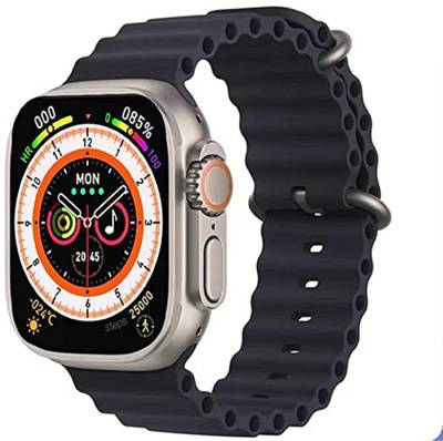 Spark X S8 ULTRA MAX BT Calling Watch Green Alpine 1 Extra Strap