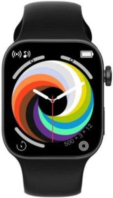 N-WATCH 4G I8 Pro Max With Android & IOS Smartwatch(Black Strap, Free)