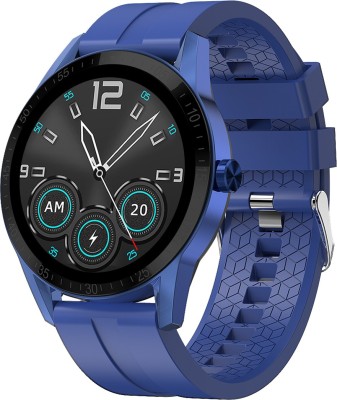 Fire-Boltt Talk Bluetooth Calling Smart Watch with SpO2, Metal Body & Luxury Design Smartwatch(Blue Strap, L)